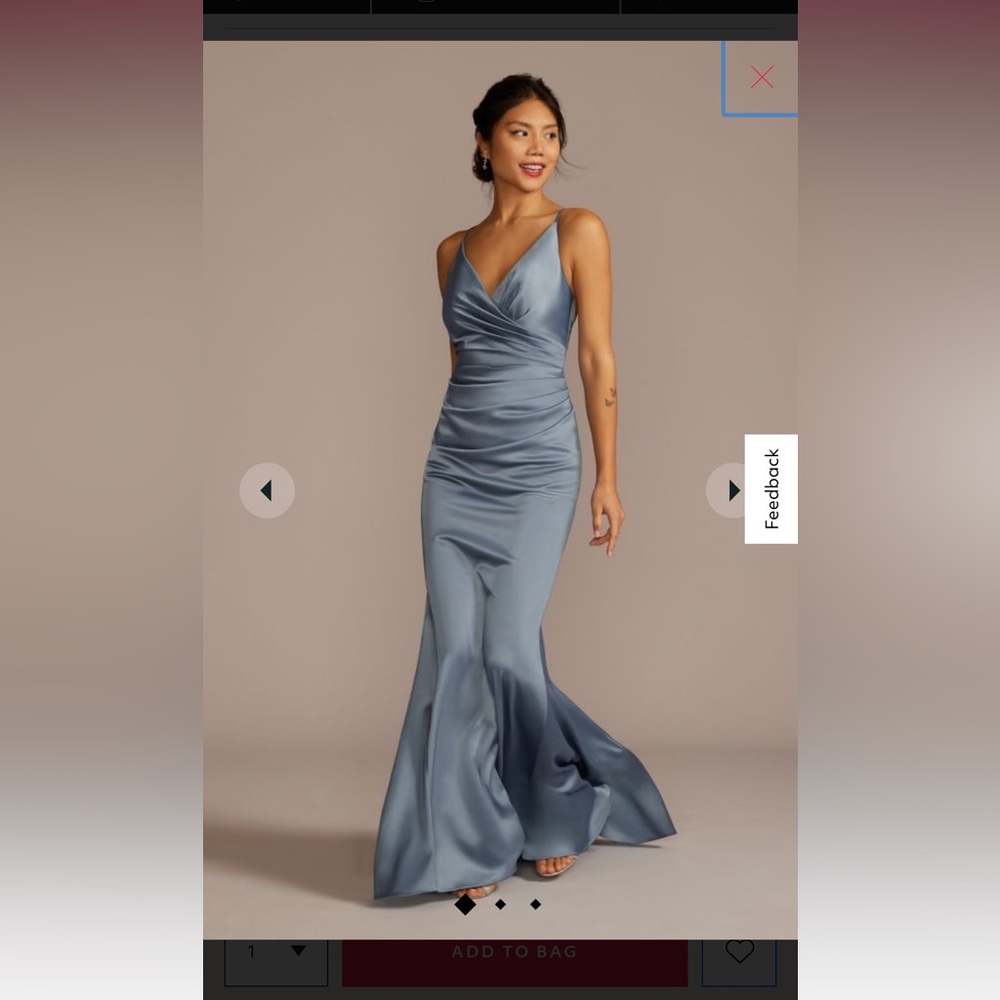 David’s Bridal Bridemaid Dress